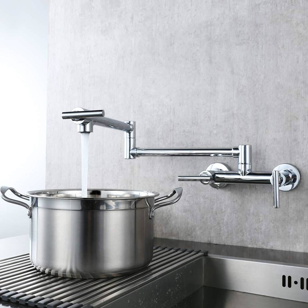 Pot Filler Faucet Hot And Cold Wowow