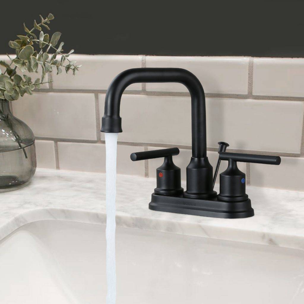 Black Bathroom Fixtures | How to Clean Matte Black Bathroom Faucet?