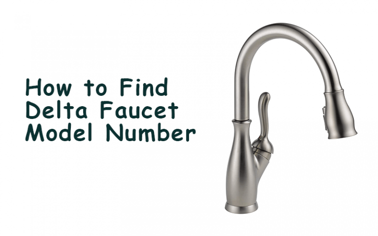 Delta Bathroom Faucet Model Number Location