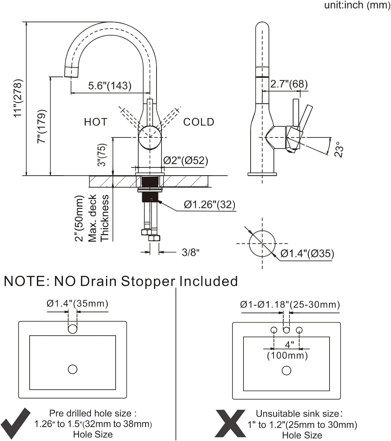 wowow bar sink faucet 15