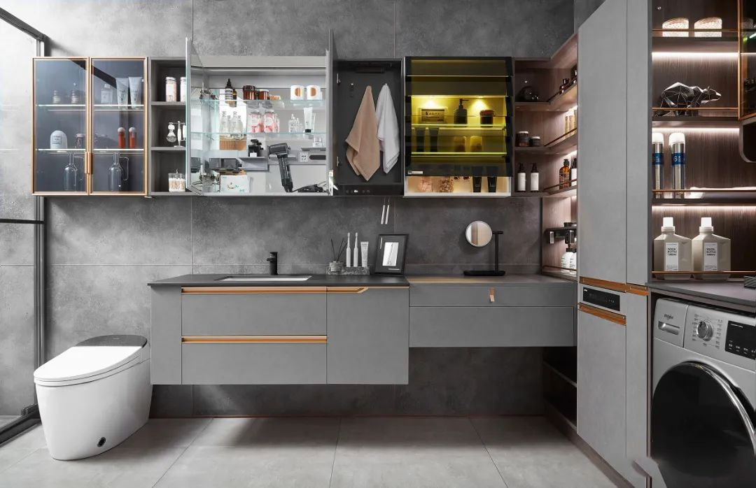 The Ten Most Beautiful Designs Of Bathroom Cabinets, See Here!