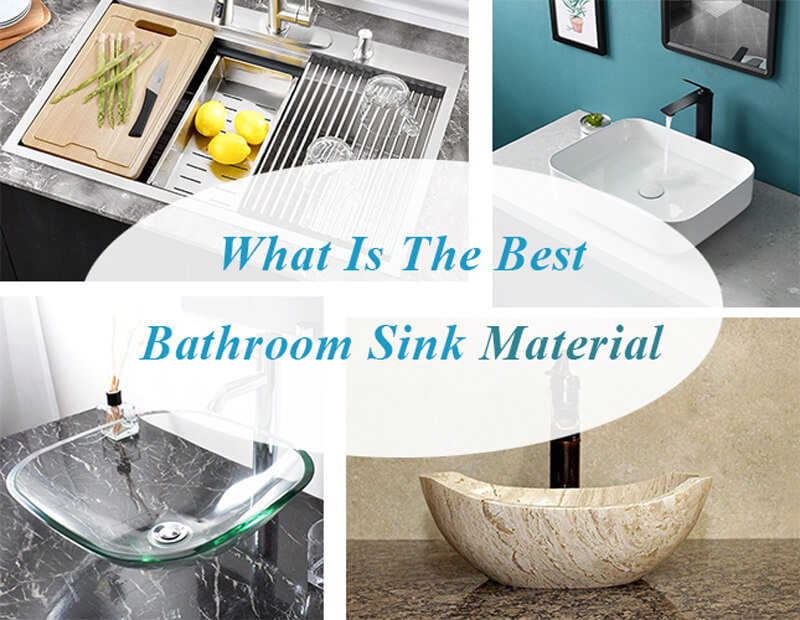 best bathroom sink material