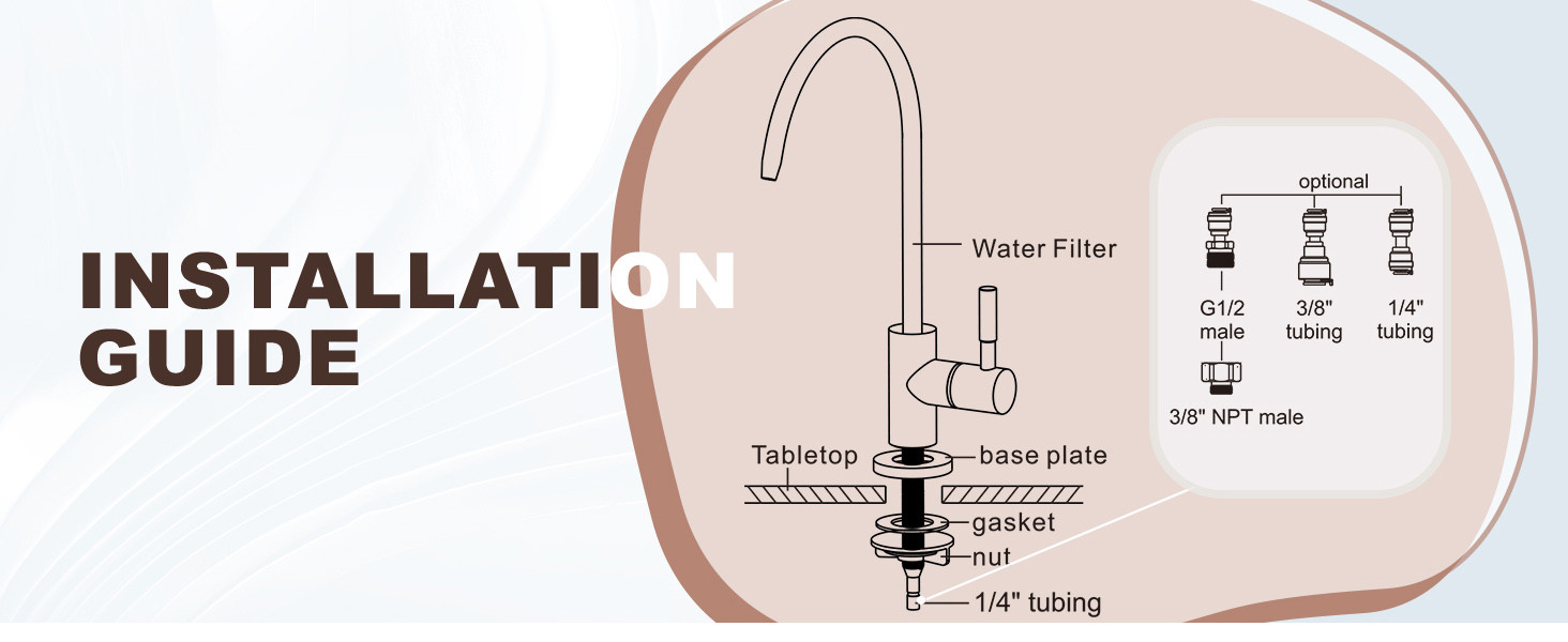 wowow brushed gold pull down kitchen sink faucet with water filter faucet combo 4