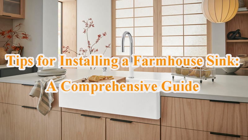 Installing a Farmhouse Sink