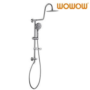 rain Shower System with Handheld Showerhead