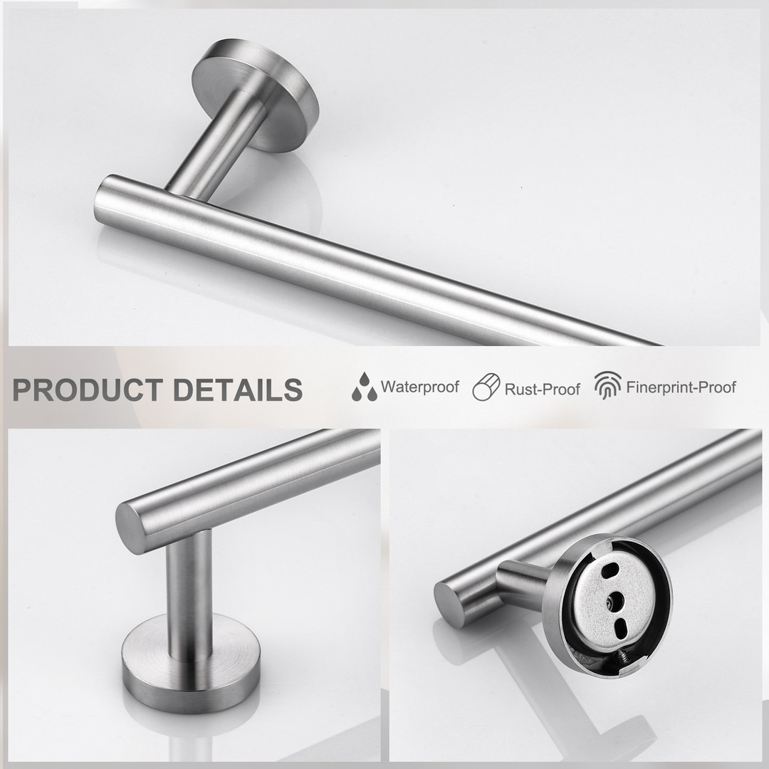 Wall Mounted Bathroom Hardware Set 10