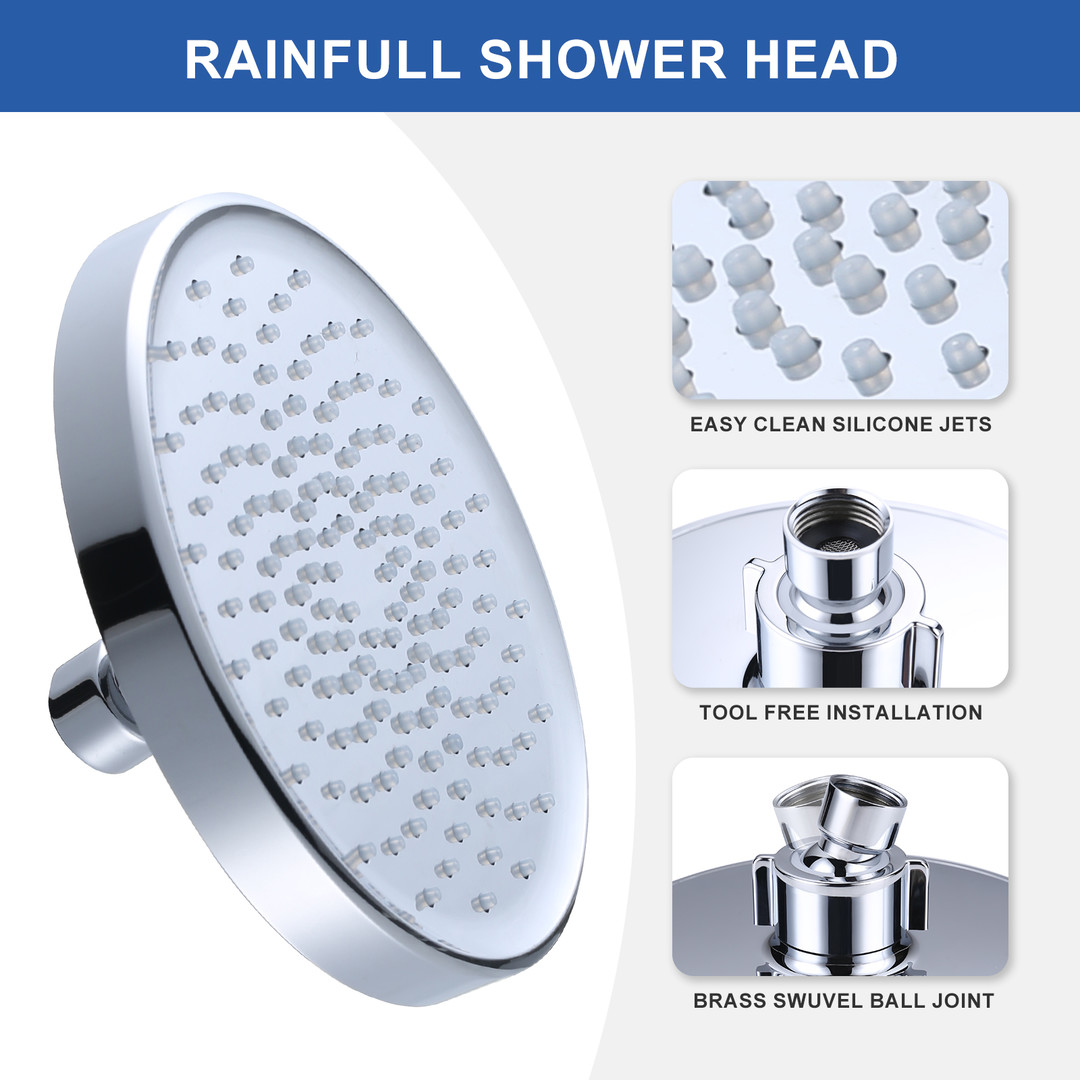 chrome showerhead 5