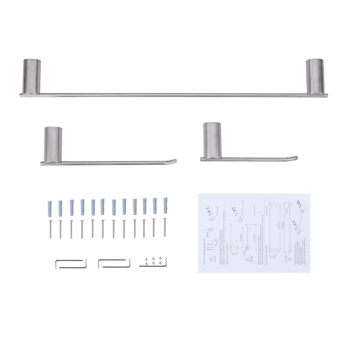 bathroom hardware set accessories 12