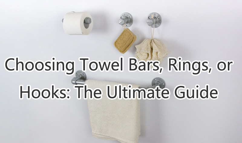 Choosing Towel Bars, Rings, or Hooks