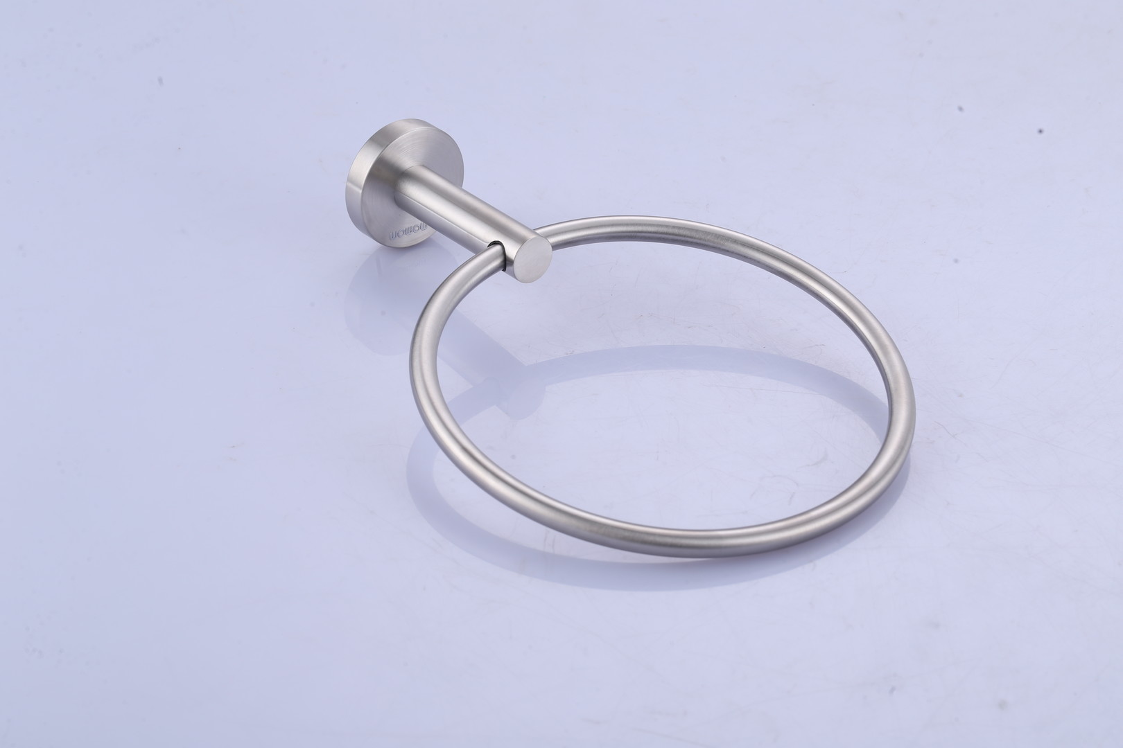 wowow brushed nickel stainless steel wall mounted towel ring 3