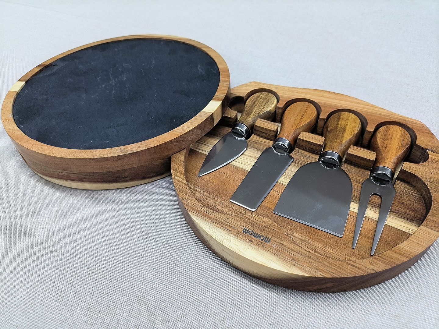 Cheese board and knife set 5