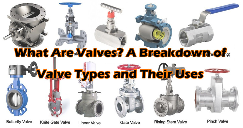 breakdown of valve types