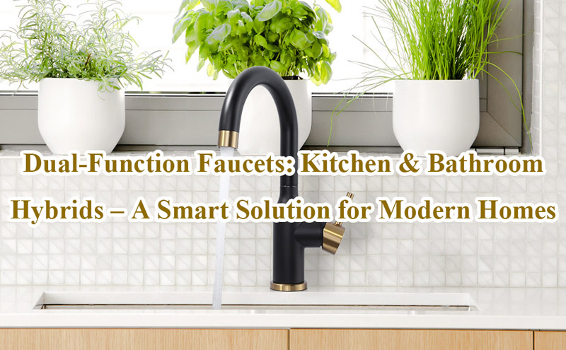 dual function faucets kitchen bathroom hybrids