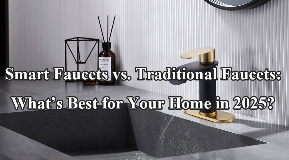 smart- faucets vs traditional faucets